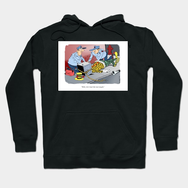 The Last Laugh Hoodie by Steerhead